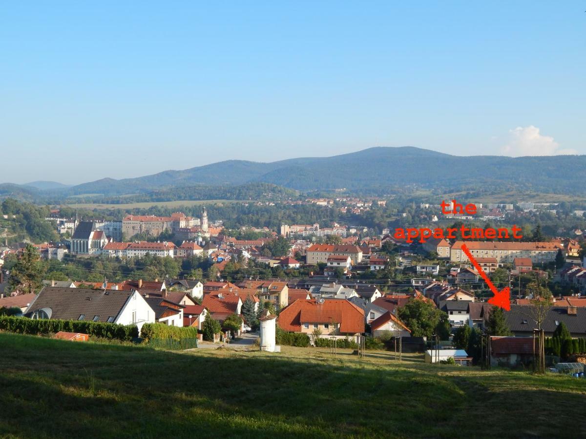Apartman Castle View Český Krumlov Exteriör bild